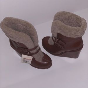 Marc By Marc Jacobs Shoes - Marc by Marc Jacobs Faux Fur wedge boot Marc By Marc Jacobs Shoes - Marc by Marc Jacobs Faux Fur wedge boot